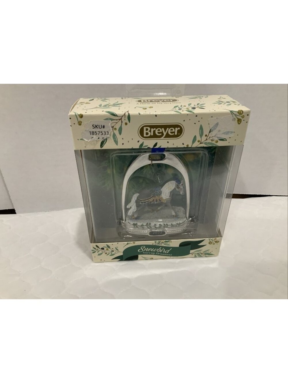 Breyer Horses 2022 Holiday Collection Snowbird Stirrup Ornament - 700323